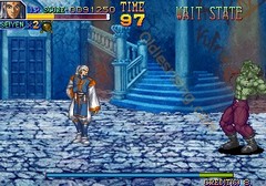 une photo d'Ã©cran de Gaia Crusaders sur Arcade